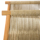 Modern Outdoor Woven Lounge Chair With Solid Frame And Cushions