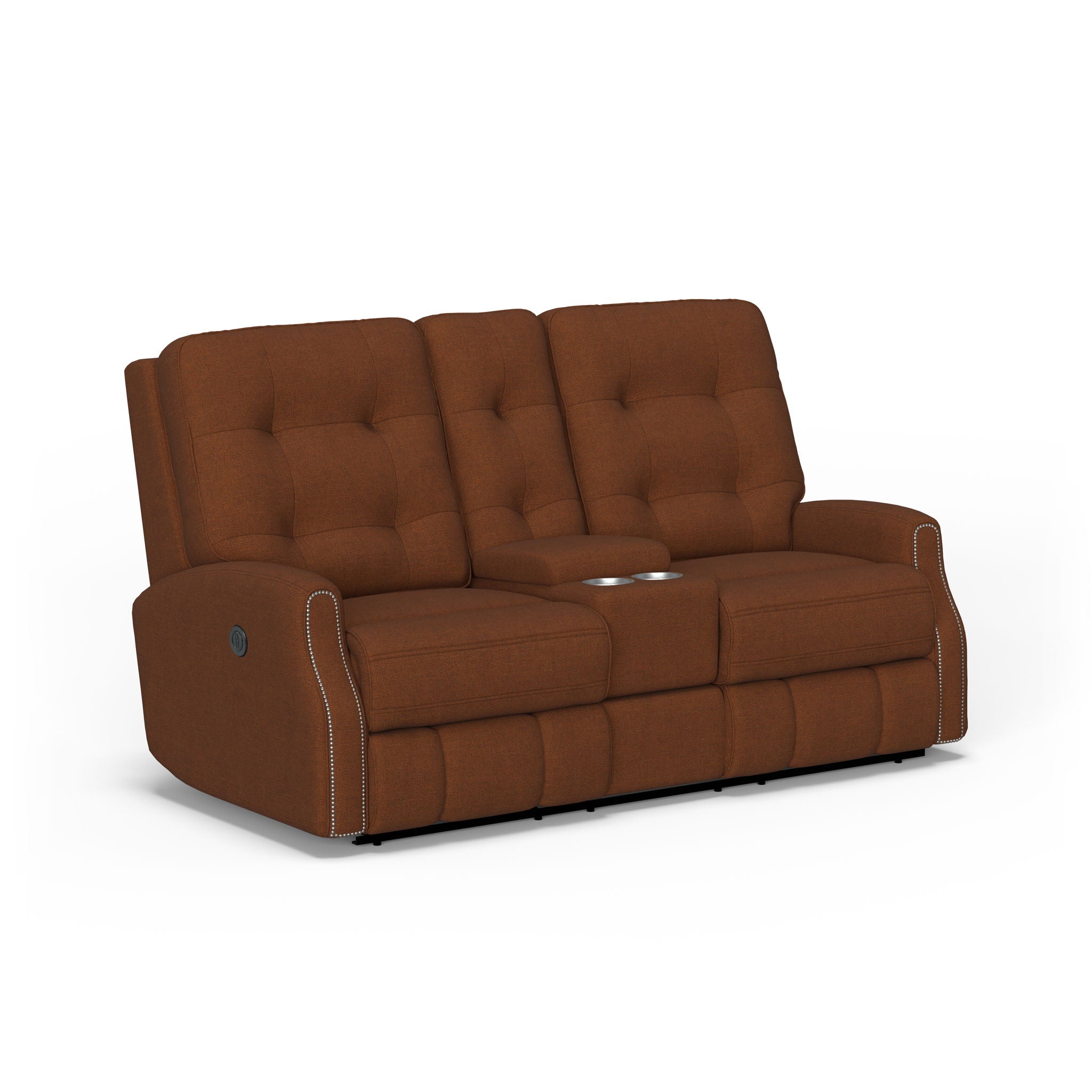 Devon - Reclining Loveseat, Nailhead Trim