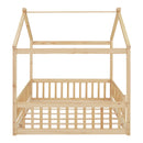 Bed House Bed Frame With Fence