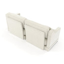 Elegant Sofa With Ergonomic Design And Lumbar Pillows