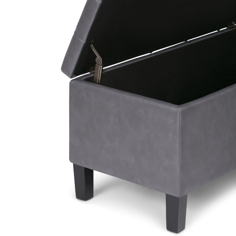 Dover - 3 Piece Storage Ottoman Contemporary Design