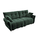 Modern Sofa & Pillows, Textured Cover, High Rebound Cushions