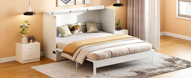 Murphy Bed With Large Drawers