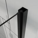 Bifold Frameless Shower Door With Tempered Clear Glass