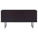 Lawtey - 5-Drawer Home Office Storage Credenza - Cappuccino