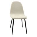 Modern Extendable Dining Table And Chair Set For 2 - 6 People