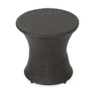 Thrive - Hourglass Rattan Table With No Glass Top