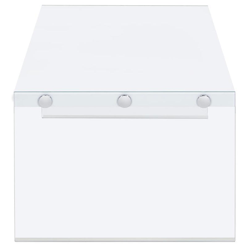 Opal - Rectangular Glass Frame Table