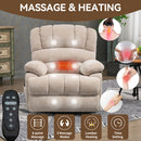 Power Assist Recliner with Massage and Heat