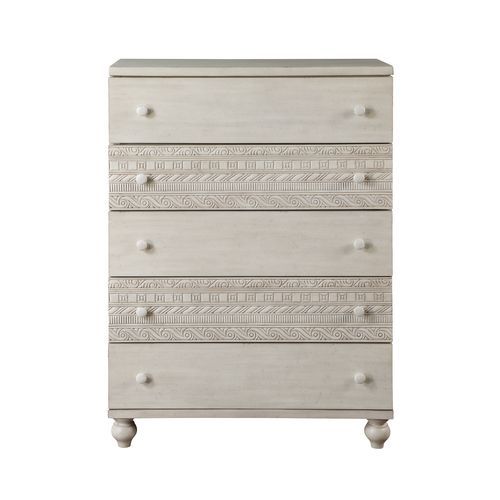 Roselyne - Chest - Antique White Finish