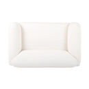 Sway - Upholstered Loveseat With Wood Legs And Round Arms