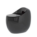 Modern Egg Shape Toilet 1.28 Gpf Single Flush Ceramic