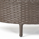 Pt Limon - Outdoor Coffee Table Wicker - Dark Brown