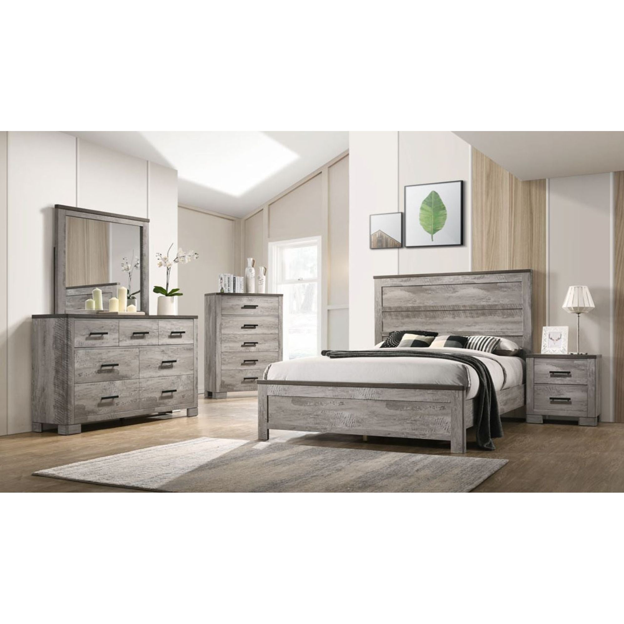 Millers Cove - Chest (Sturdy) - Two-Tone Gray - Atlantic Fine Furniture Melbourne FL