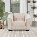 Upholstered Accent Sofa Chair With Removable Cushion