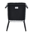 Dining Chairs With Shell Pattern, Comfort And Style