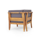 Aston - Corner, Coffee Table - Dark Gray