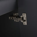 Contemporary Wall Mounted Bathroom Vanity With Resin Double Sink