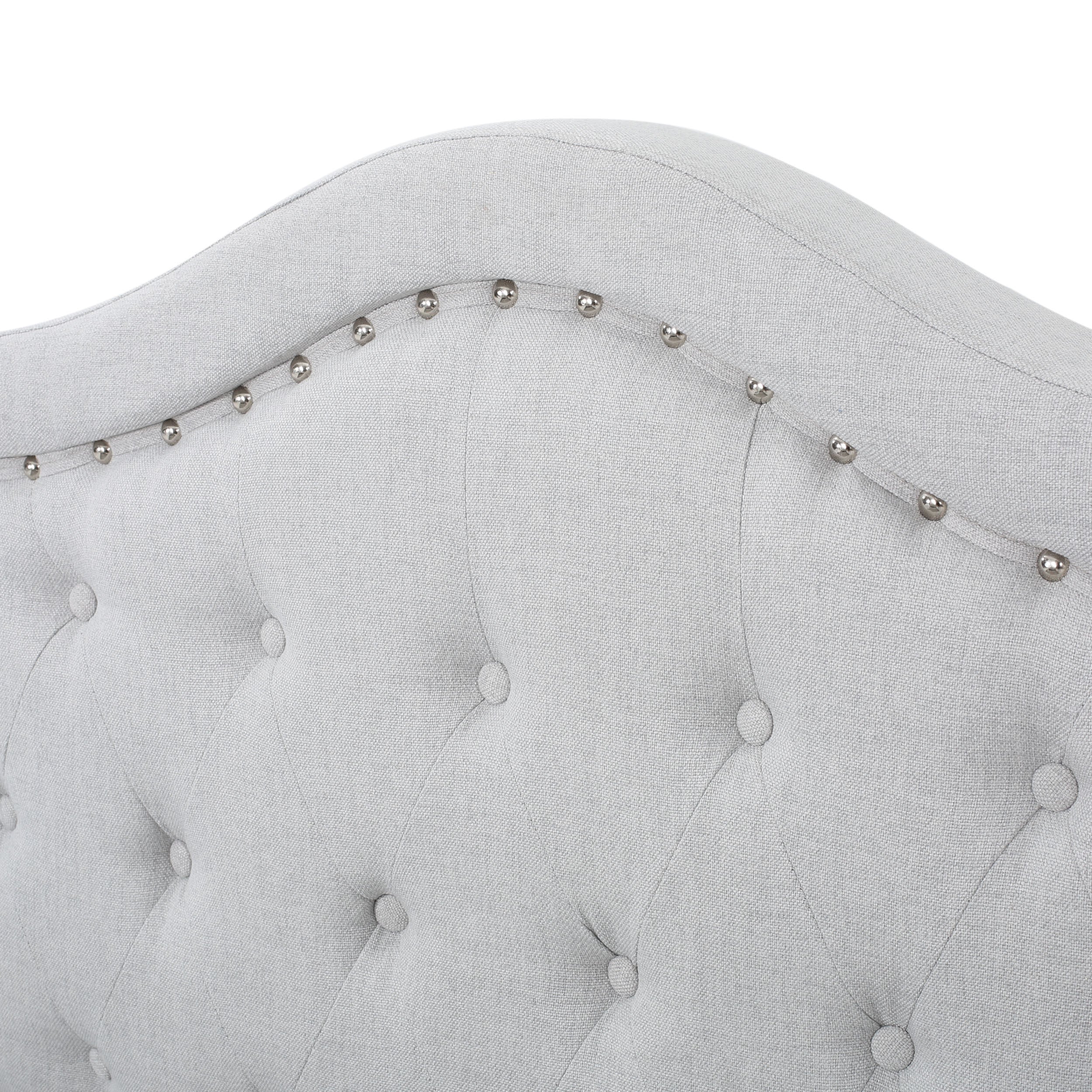 VIRGIL FULLY UPHOLSTERED QUEEN SIZED BED - Atlantic Fine Furniture Melbourne FL