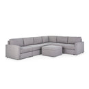 Flex - Sectional with Standard Arm and Storage Ottoman
