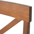 Dining Chair With X Shaped Back (Set of 2)