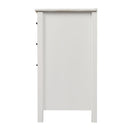 Modern Bathroom Vanity With Ceramic Sink, Solid Frame And Storage Solutions