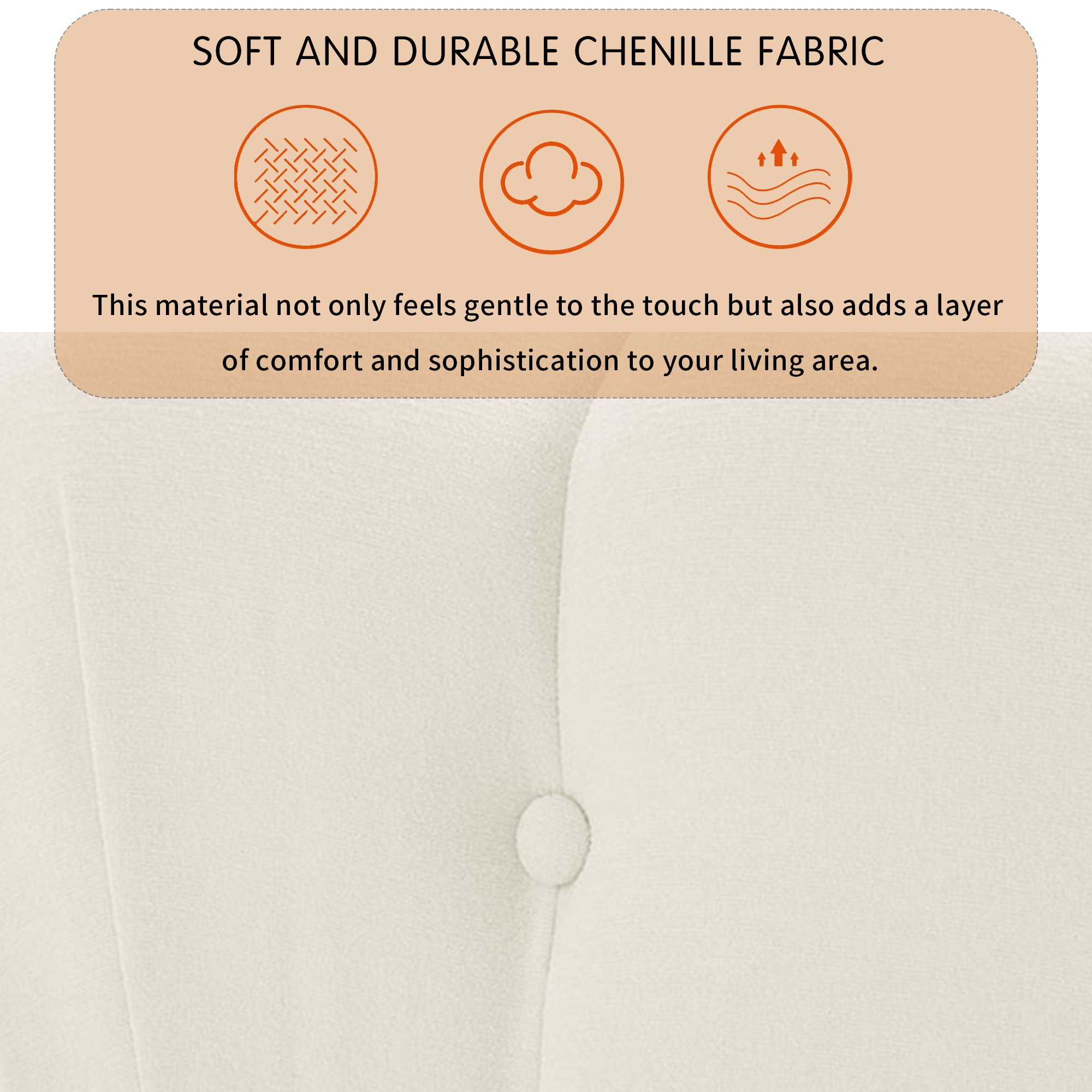 U_STYLE Upholstery Modular Convertible Sectional Sofa, L Shaped Couch with Reversible Chaise