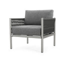 Hargrove - Club Chair - Silver / Gray