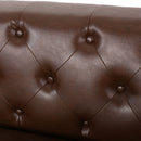 Contemporary 3 Seater Sofa With Tufted Design