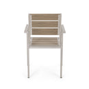 Dreamlan - Outdoor Aluminum Dining Chair (Set of 2)