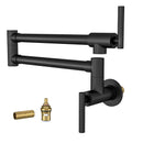 Modern Design Wall Mount Pot Filler Faucet Folding Stretchable