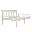 Platform Bed, Mattress Foundation Sleigh Bed With Headboard, Footboard, Slat Support