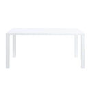 Pagan - High Gloss Dining Table - White