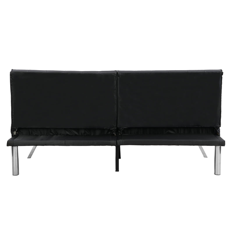 Comfortable Futon Sofa Bed - Black