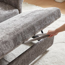 Loveseat Sofa Bed, Pull - Out Couch Sleeper & 2 Pillows