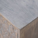 Mini Pineapple Carved Cabinet