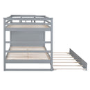 Bunk Bed With Twin Size Trundle And Staircase
