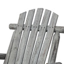 Durable Wooden Porch Rocker, Fir Log Rocking Chair