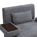 Modern Oversized Armchair With Soft Cushion For Living Room