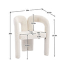 Coolmore Contemporary Designed Accent / Dining Chair With Armrests