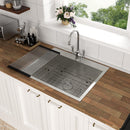 Stainless Steel Drop In Kitchen Sink, Topmount