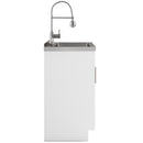 Hennessy - Deluxe Laundry Cabinet With Faucet And Stainless Steel Sink