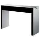 Gillian - Mirrored Acrylic Entryway Console Table - Silver - Atlantic Fine Furniture Inc
