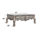 Dresden - Coffee Table - Vintage Bone White - 20" - Atlantic Fine Furniture Inc