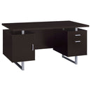 Contemporary 2 Drawer Computer Desk