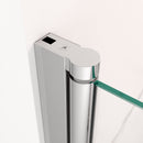 Semi Frameless Circular Pivot Shower Door With 1 / 4" Sgcc Tempered Glass