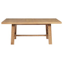 Middleton - Extension Leaf Dining Table - Natural Brown