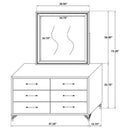 Lucia - 6-Drawer Dresser
