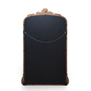 Traditional Handcrafted Over Mantle Mirror - Antique Gold