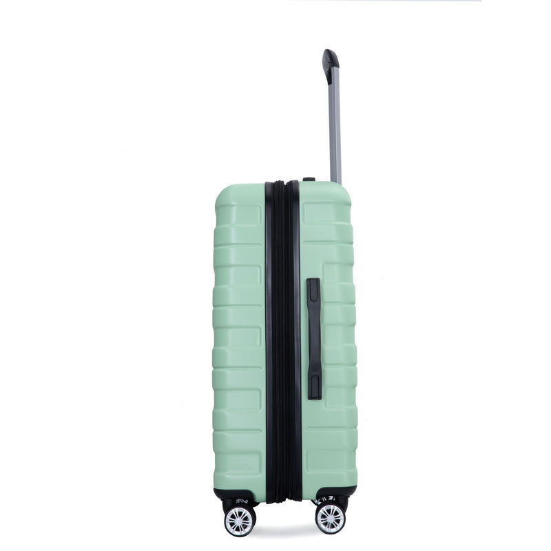 Luggage Set Of 5 Pieces, Expandable Hard Pc Luggage Set With Tsa Lock For Rotating Wheels